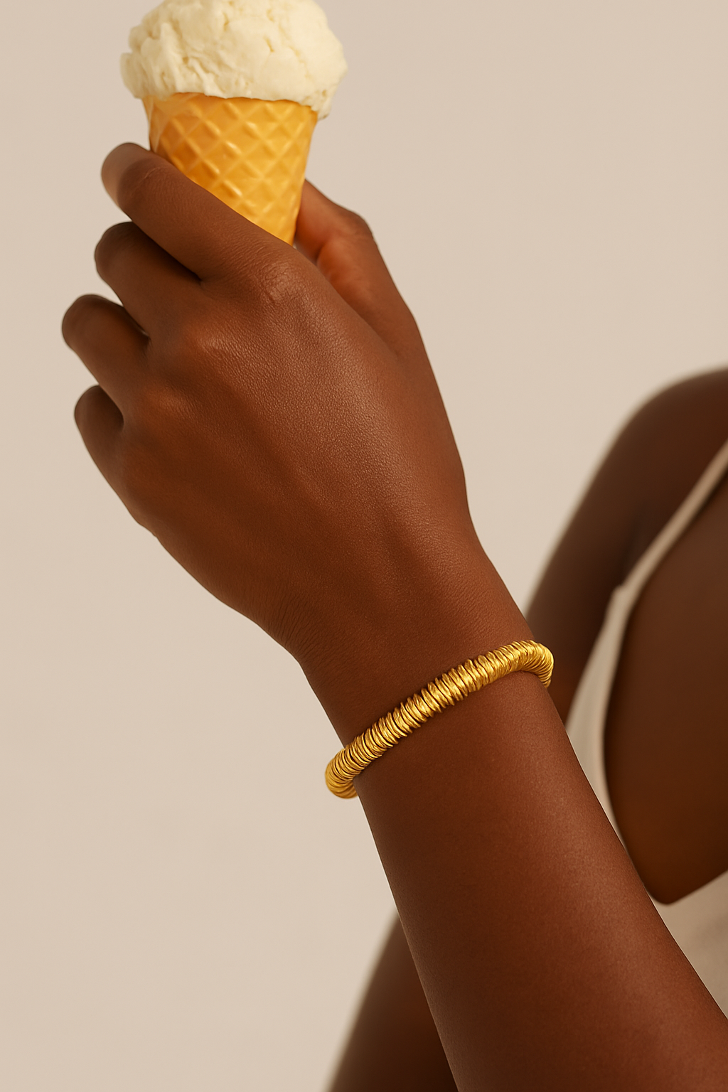 Spiral-shaped bracelets