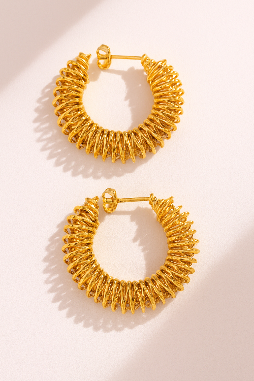 Spiral earrings