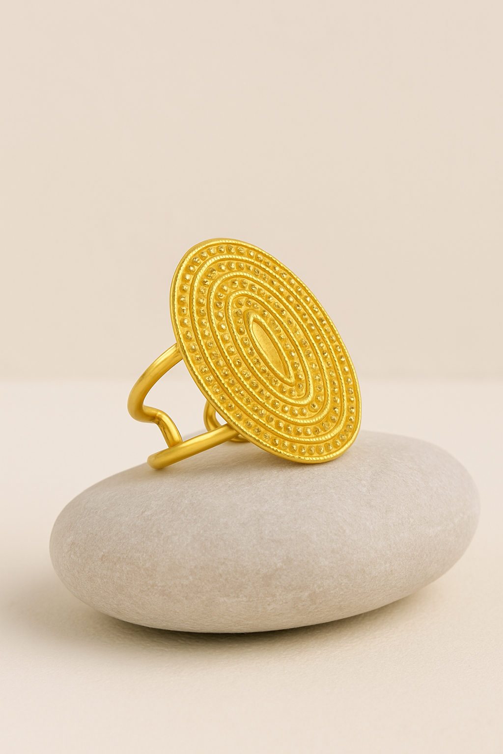 Rings vintage style oval