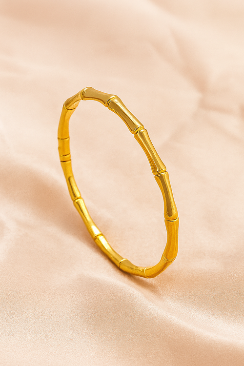 Bamboo-shaped bracelets