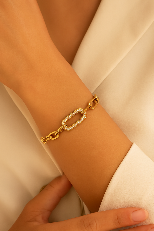 Anklet and bracelet trendy jewelry