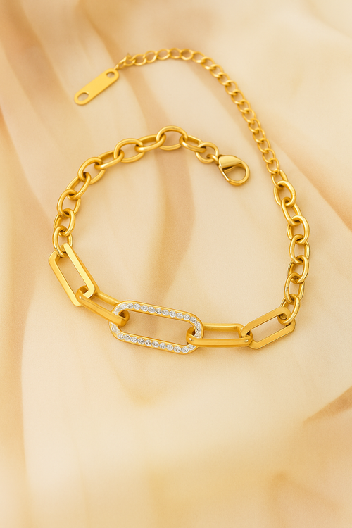 Anklet and bracelet trendy jewelry