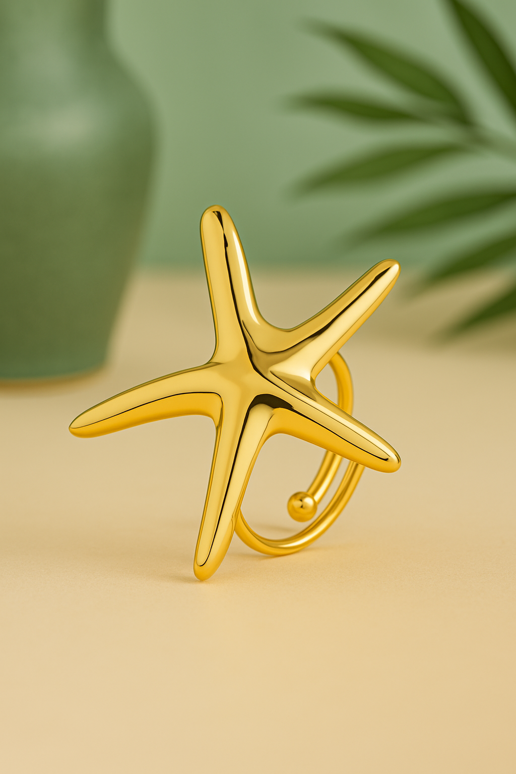 Wide starfish rings
