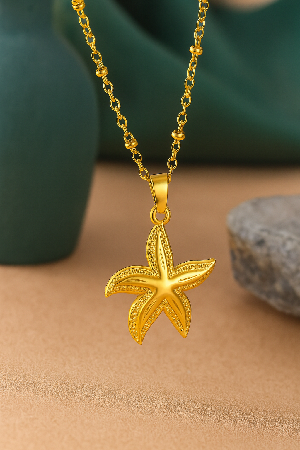 Necklace starfish beach style