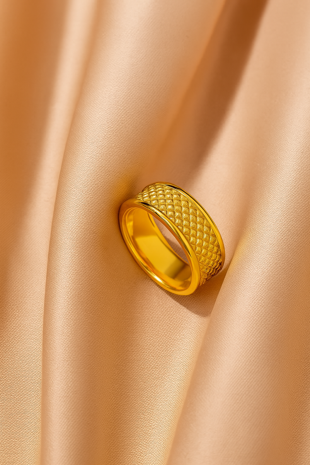 Crocodile Effect Ring