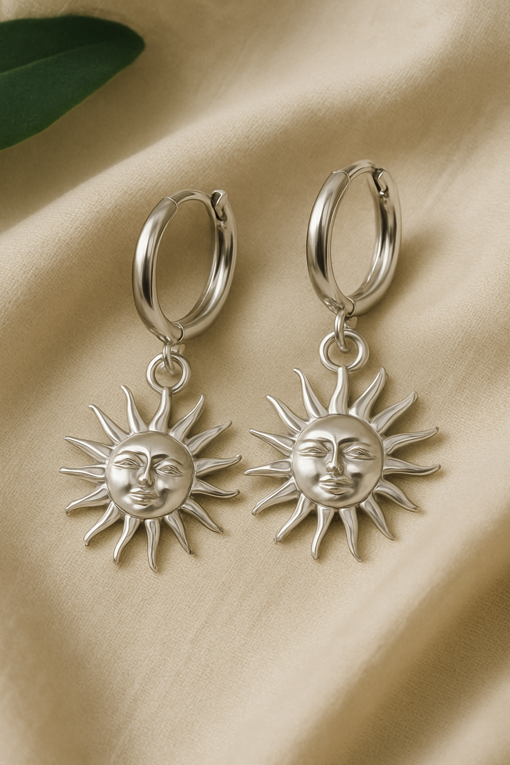 Sun earrings