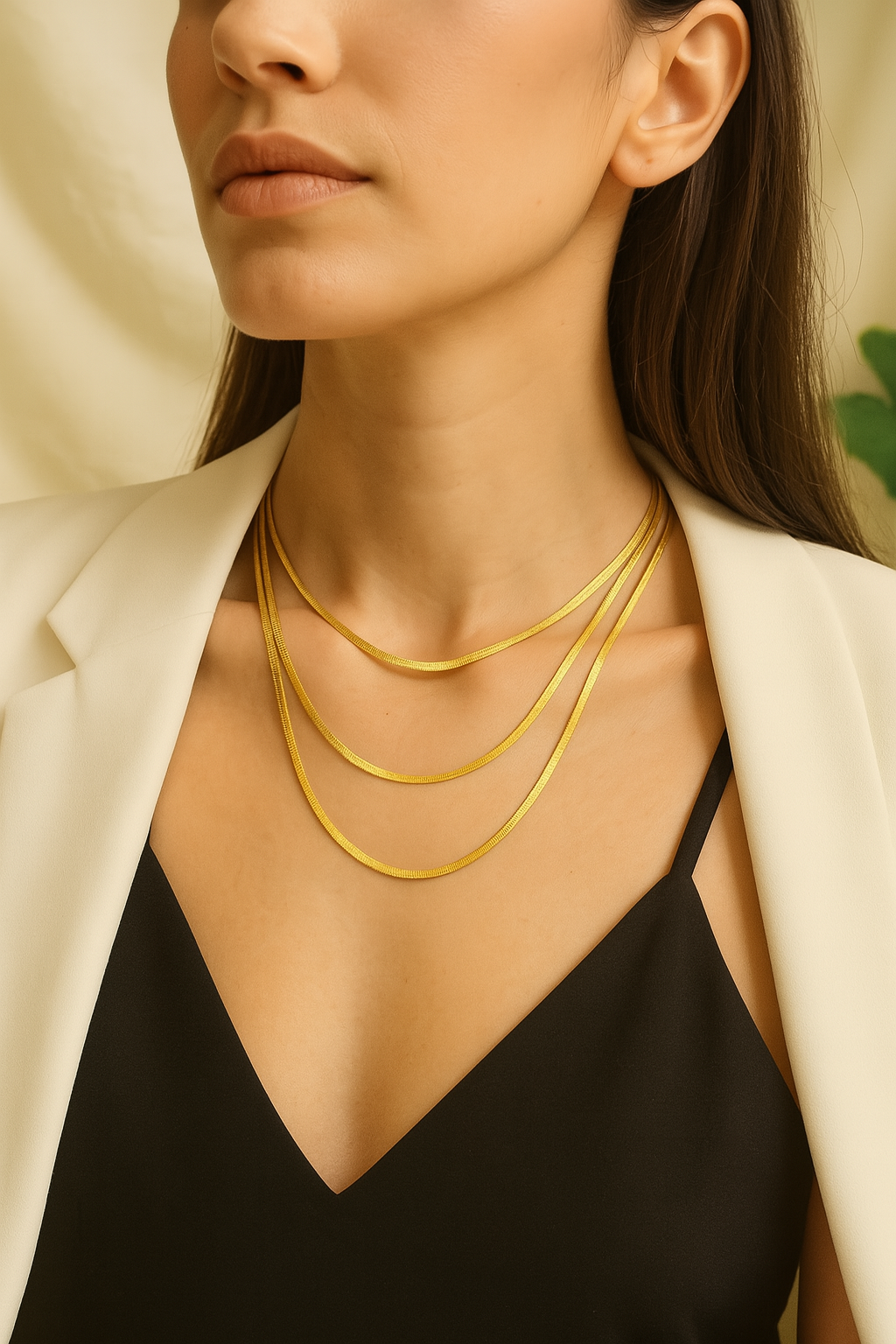 Fashion geometric necklace