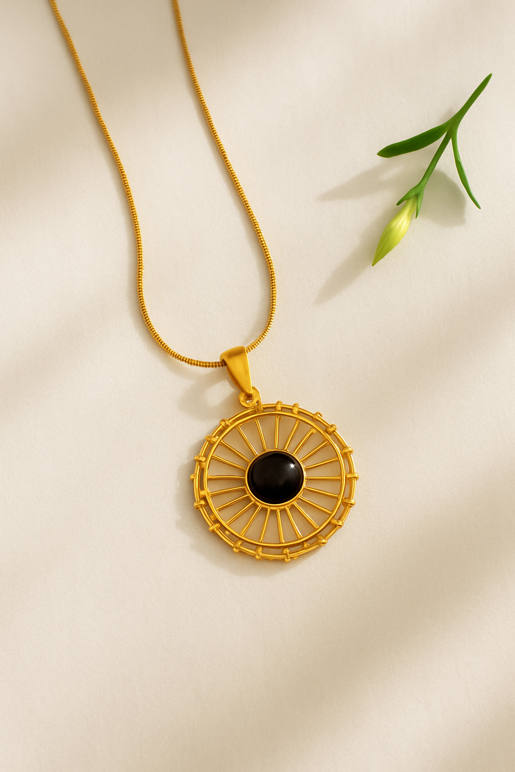 Sun necklace